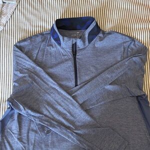 Greyson Q-Zip. Size XL. Blue